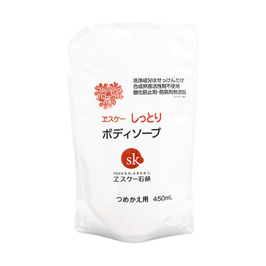 しっとり ボディソープ（詰替用）　ヱスケー石鹸